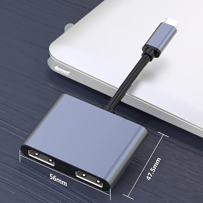 JMT Hub USB-C a HDMI 4 en 1 con Carga 60W para MacBook PC miniatura 4
