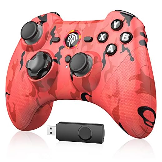 EasySMX 2.4G Wireless Controller for PS3, PC Gamepads with Vibration Fire Button Range up to 10m Support Steam PC PS3 Android Devices and TV Box
