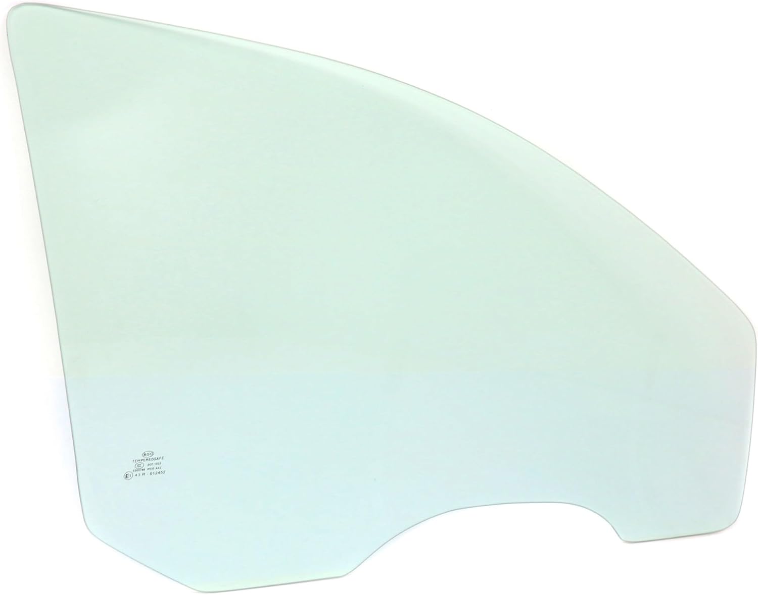 JC Whitney Door Glass Compatible with Ford Focus 2000-2007 Front, Passenger Side, Green Tint, DD09522 GTNN