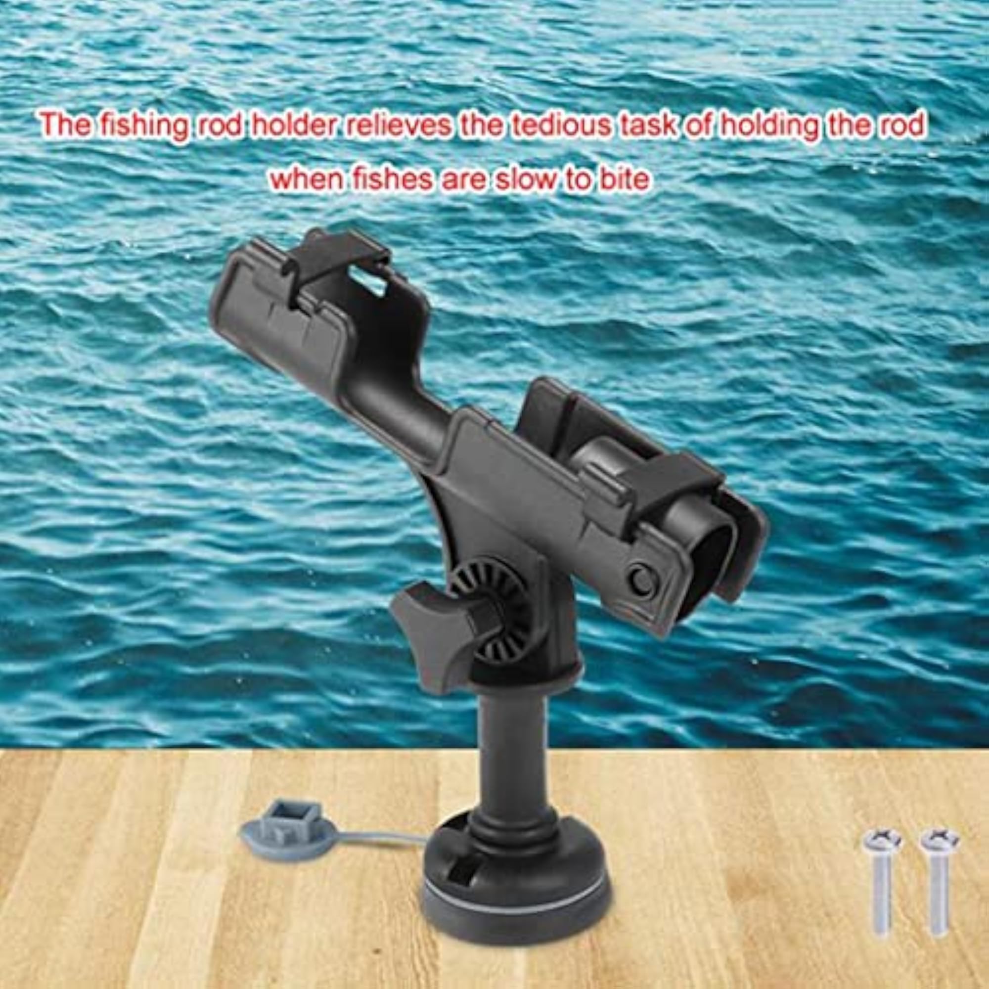 LOSA Adjustable Fishing Rod Holder, Marine/Kayak
