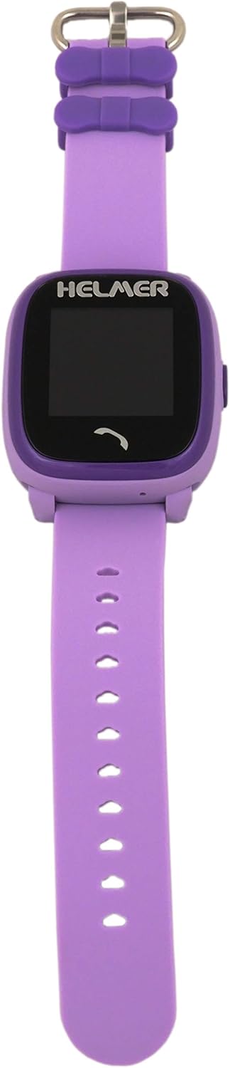Helmer LK704 - Orologio GPS per Bambini, con Funzione di Chiamata, Impermeabile, Colore: Viola Helmer LK704 - Orologio GPS per Bambini, con Funzione di Chiamata, Impermeabile, Colore: Viola