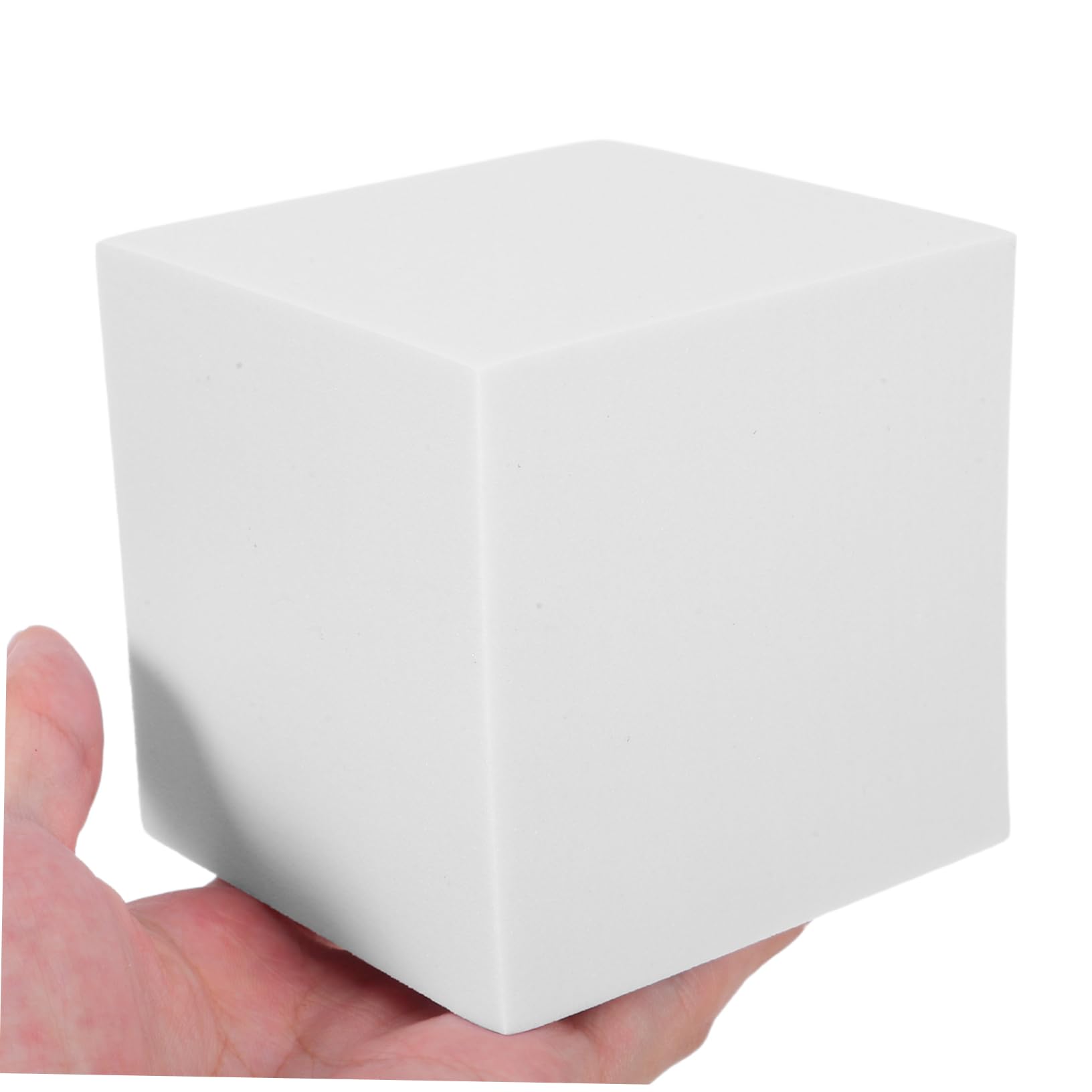 LALAFINA Accessoires Photographie Lot de 8 Cubes Géométriques Légers en Mousse Blanche pour Décoration et Photographie de Bijoux