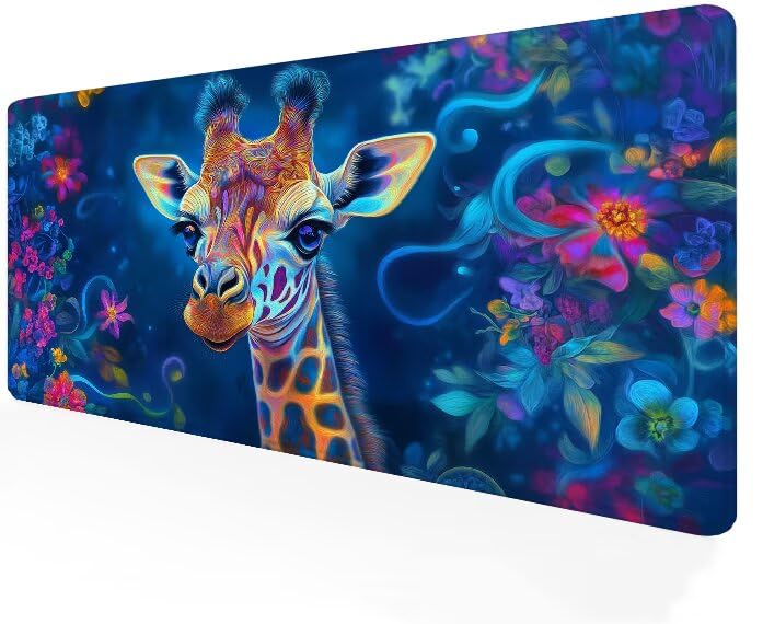 Tapis souris gamer imperméable et lavable avec glisse haute précision bleu
