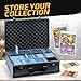 X PRO Toploader Storage Box - Holds 600 Toploaders / 150 Magnetic Holders / 2700 Sleeved Cards, Long Term Baseball & Sports Card Storage Case