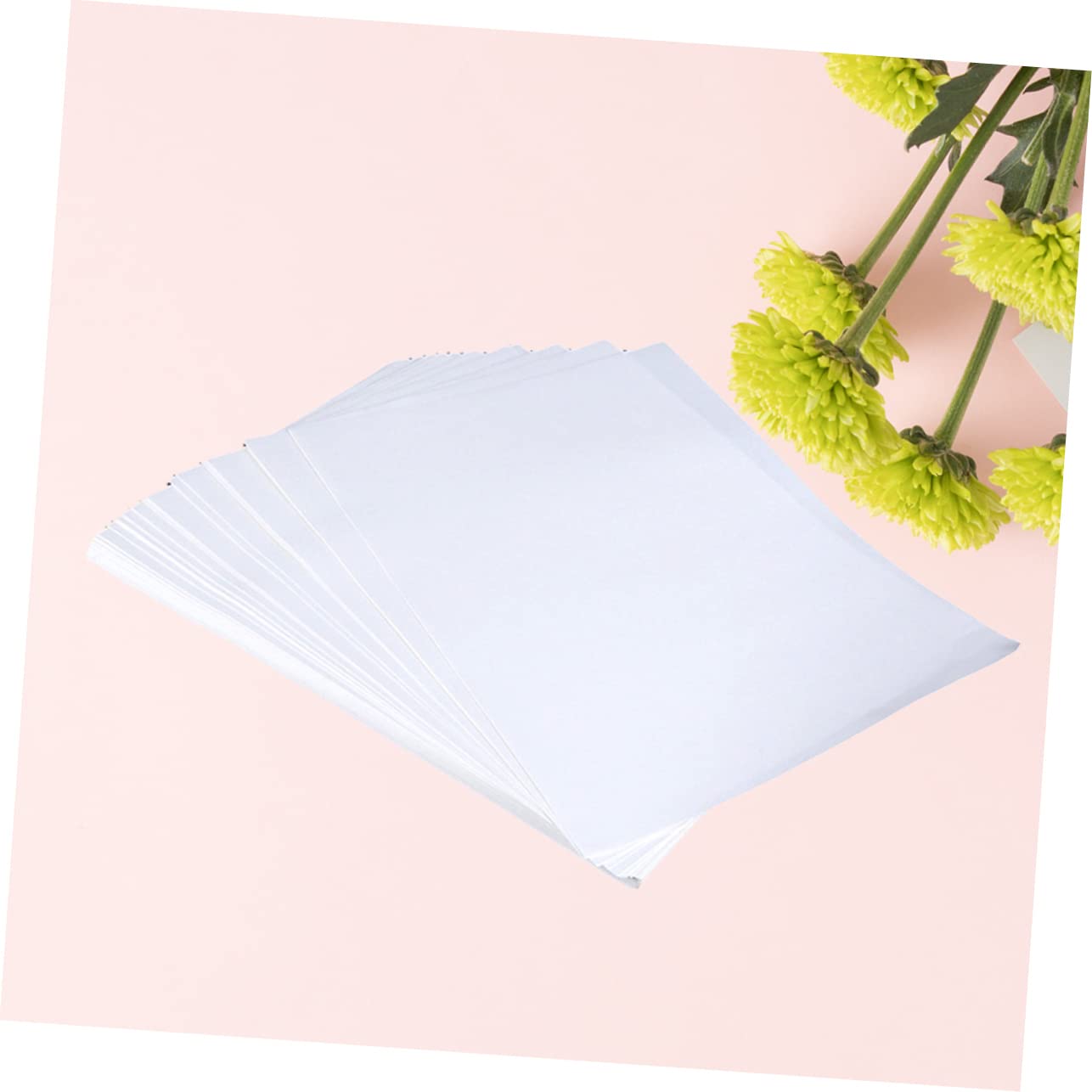 100 Stück A4 Sublimationspapier Weiß für Wärmetransferdruck Schnelltrocknendes Wärmeübertragungspapier Geeignet zum Personalisieren von T-shirts und Hüten