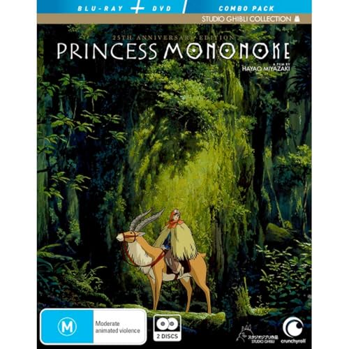 Princess Mononoke | 25th Anniversary Limited Edition | NON-USA Format | Region B Import, Australia image 3