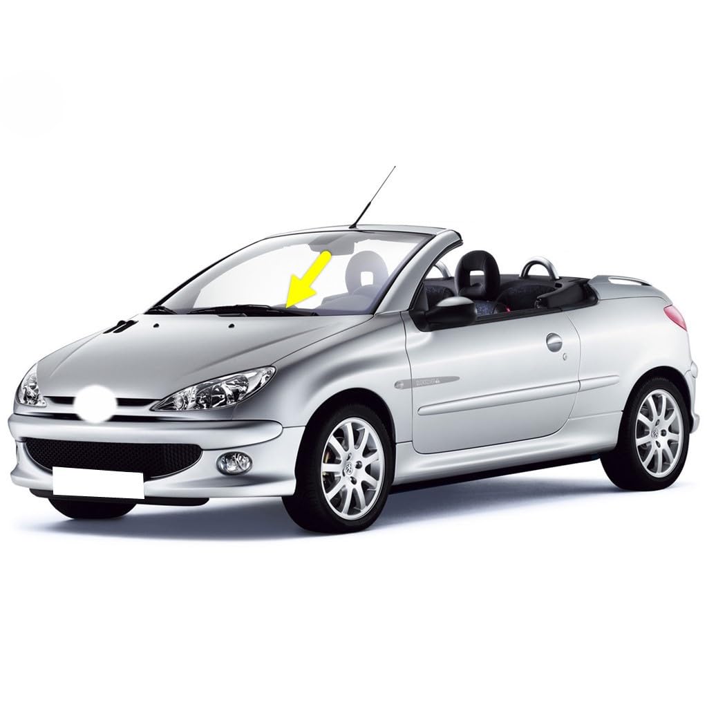 Silecek Kolu Ön Cam Sol Sürücü Taraf Peugeot 206 CC ile uyumlu 2001-2006