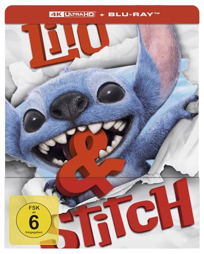 Lilo & Stitch (Live Action) - Limitiertes Steelbook (4K UHD + Blu-ray)