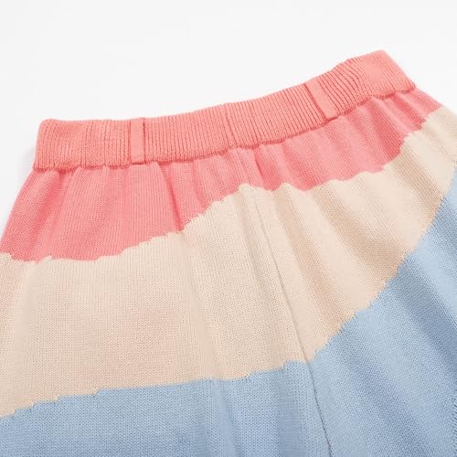 OXKNIT Men's Casual Shorts 1960s Mod Style Knit Retro Summer Beach Stretch Golf Athletic Sports Shorts3