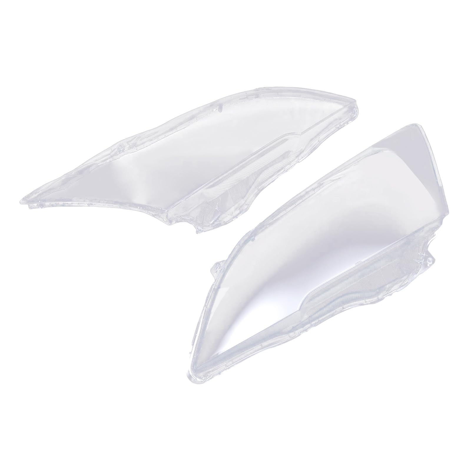 Headlight Lens Cover,1 Pair Headlight Headlamp Lampshade Lens Cover For 2007 2008 2011 For HONDA CRV Right+Left PC Headlamps Lampshade Lens Cover