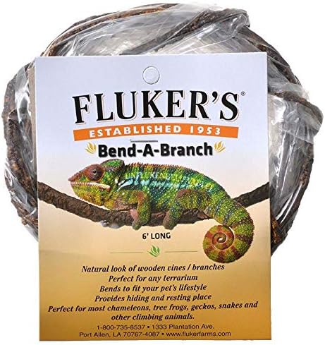 Fluker's Bend-A-Branch Terrarium Decoration Small - 1/8" Diameter (6' Long) - Pack of 4