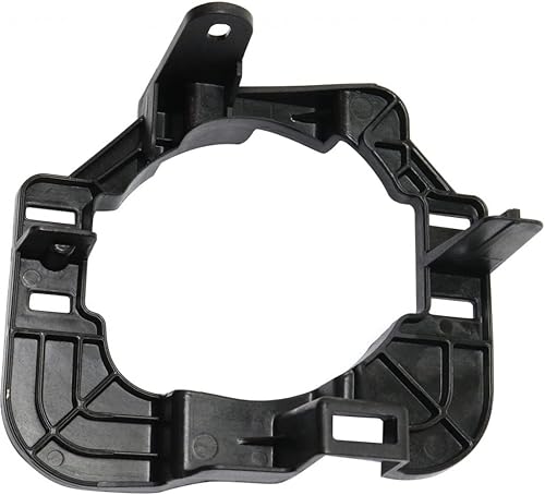 Miniatura 5 de Bisel de luz antiniebla para Nissan Altima 2007 2008 2009 lado del conductor  Carcasa negra  Reemplazo para NI2602100  26915-JA00A