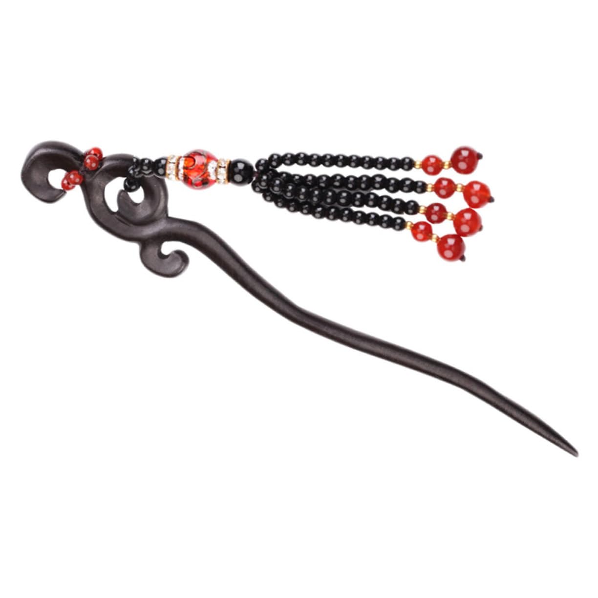 Healeved 3stücke Retro Sandelholz Haarschmuck Mit Fransen Einzigartiger Haarpin Für Chinesische Hochzeiten Und Tägliche Nutzung Für Damen Und Mädchen