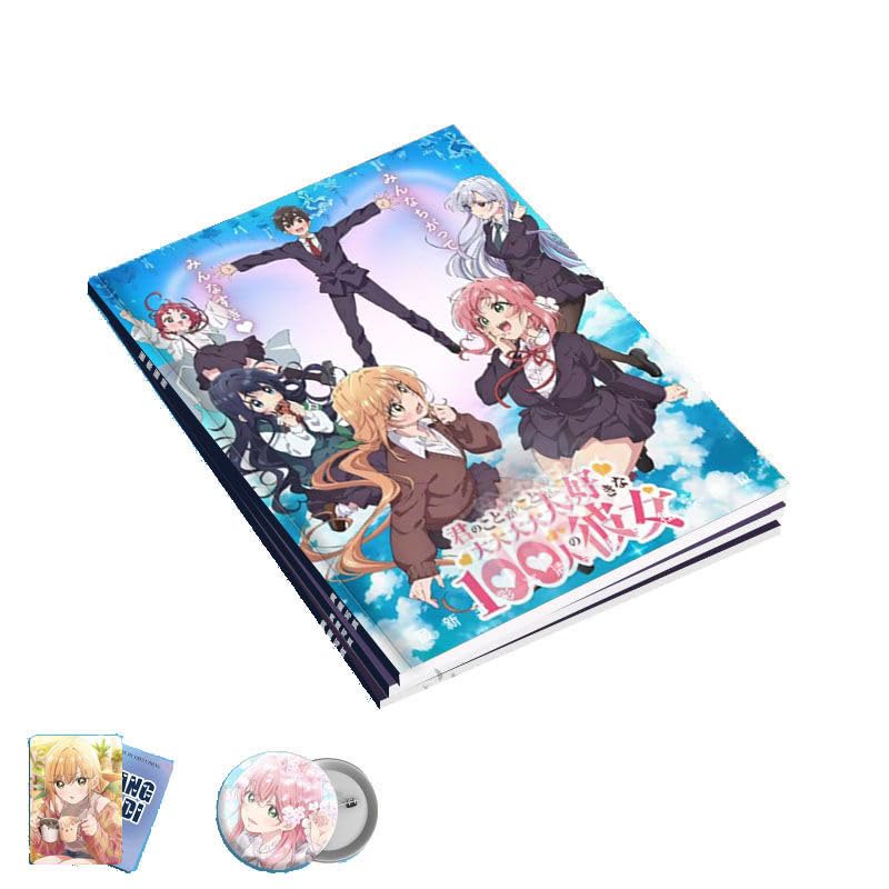 C103 君のことが大大大大大好きな100人の彼女 原画集・設定画集セット Amazon.co.jp: 君のことが大大大大大好きな100人の彼女 設定集