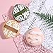 4 Pcs Korean Makeup Sponge, Soft Teardrop Setting Powder Puff Makeup Cushion Puff Sponge for Foundation Concealer, Liquid, Cream, and Powder (Large Size) - B