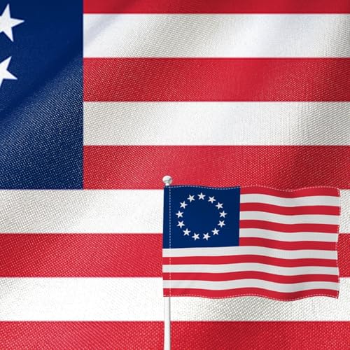 Drapeau Betsy Ross américain idéal pour sublimer votre jardin en été