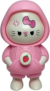 Face Changing Expression Keychain – Super Cute Pink