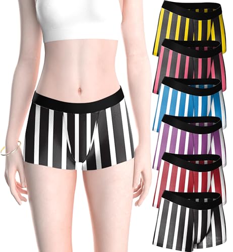 Image of Sexy Basics Women's Boy Short Boxer Briefs | Ultra Soft | Boyleg Trunks | Multi Pack Colors
