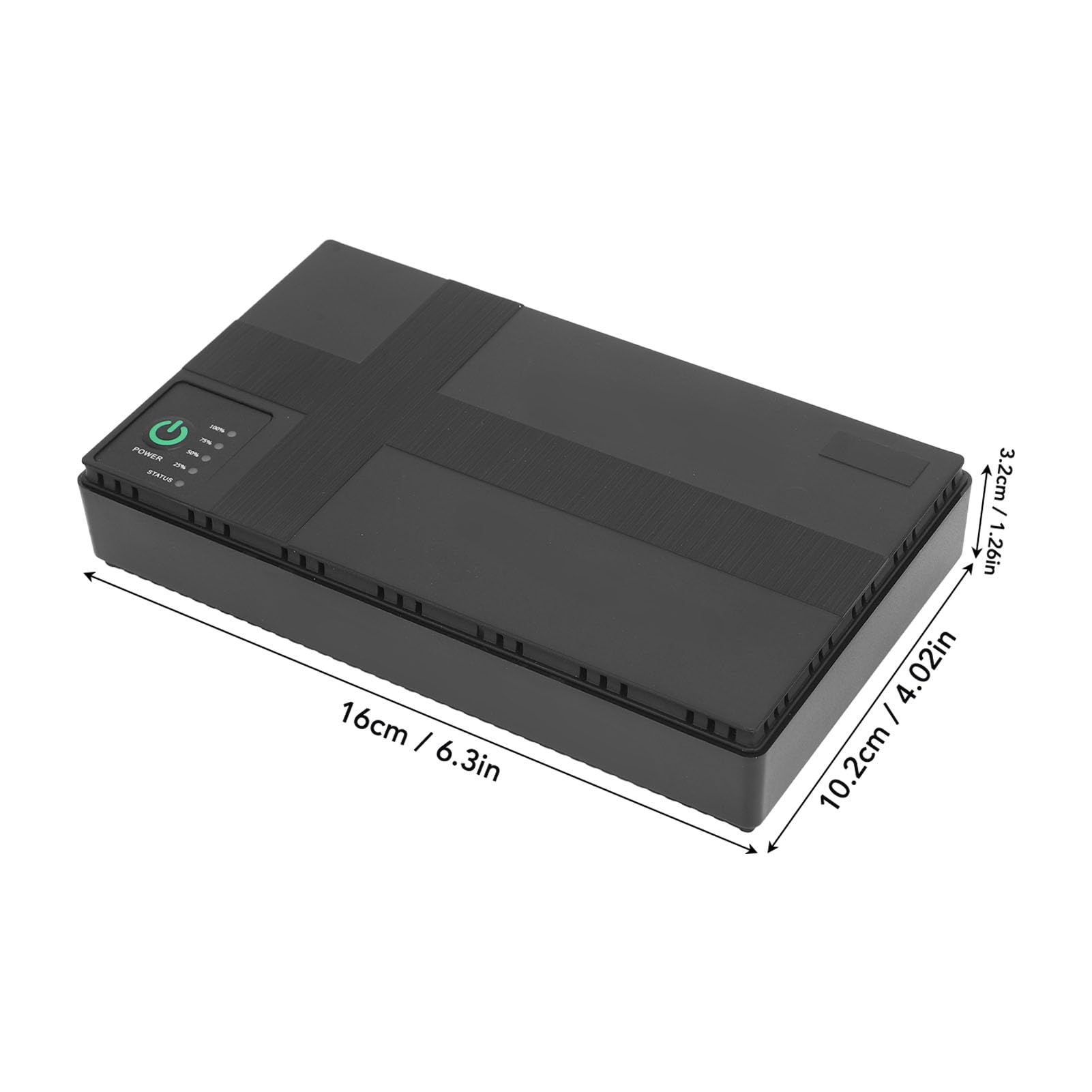 Conocimiento de Batería de 20000mAh UPS, Fuente de Alimentación de Alimentación Ininterrumpida Fuente de Alimentación de la Batería con (Enchufe de la UE 100-240V)
