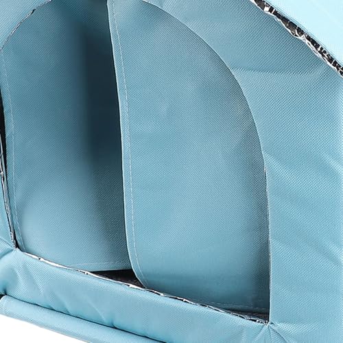 Abri d'hiver pour chat errant bleu Fafeicy étanche - 7