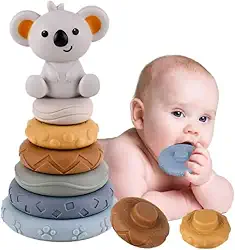 Brinquedo Didático Montessori Empilhamento Hanoi Coala