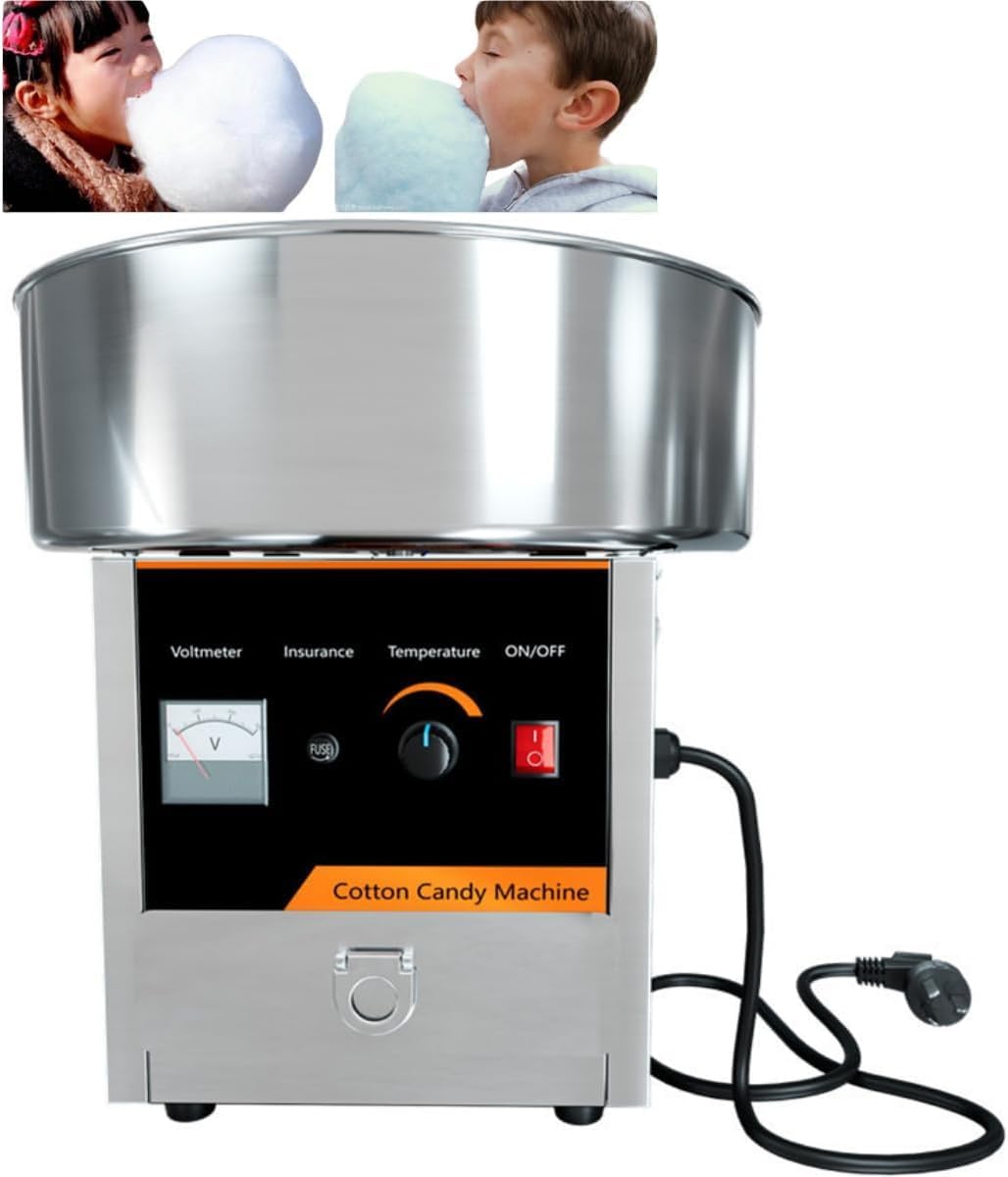 Deerouわたあめ機 わたがし機 ステンレス鋼 家庭用 業務用 綿