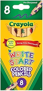 CRAYOLA 68-4108 Write Start Pencils, Multi-Colour