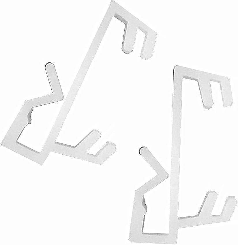 Cutelec Valance Clips 10 Pack 1 inch,Wood Blind and Faux