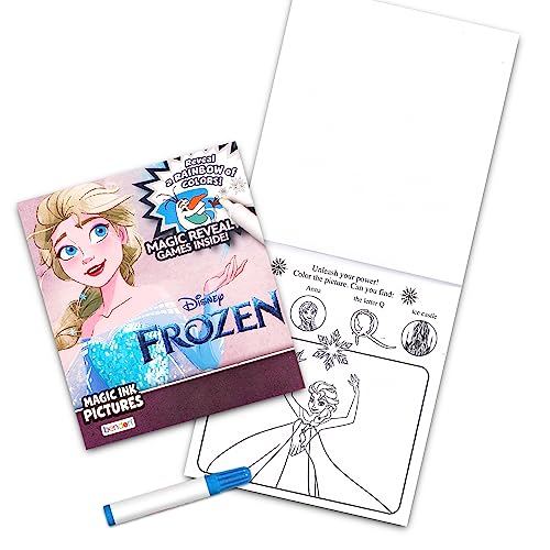 Disney Frozen MINI Backpack For Girls, Kids ~ 6 Pc Bundle With 11" Frozen School Bag and Art Case with Coloring Utensils, Coloring and Activity Pad, Stickers, and More4