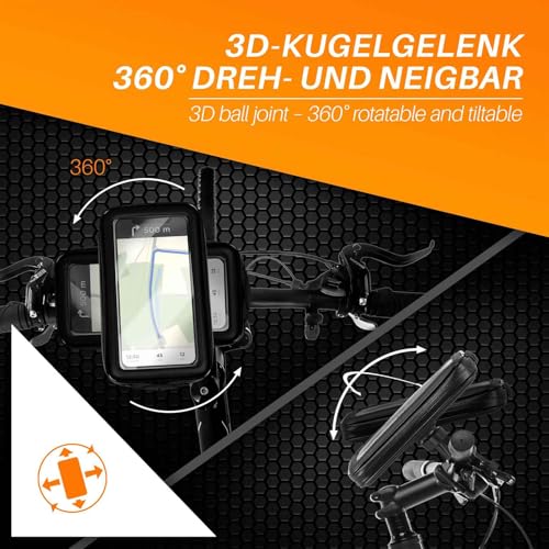 Support téléphone vélo haut de gamme moex pour Huawei Pura 70 Pro étanche - 5