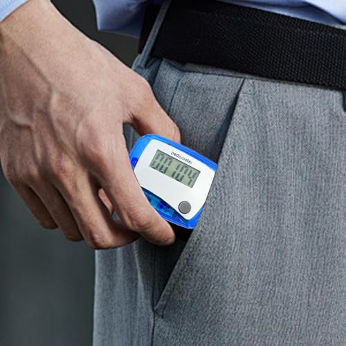 Kalorienz&auml;hler - Schrittz&auml;hler, digitaler LCD-Schrittz&auml;hler, t&auml;glicher Zielmonitor f&uuml;r Sport, Reisen, Abenteuer, Schwimmen, Indoor-Workout, Wandern, Senioren, Outdoor
