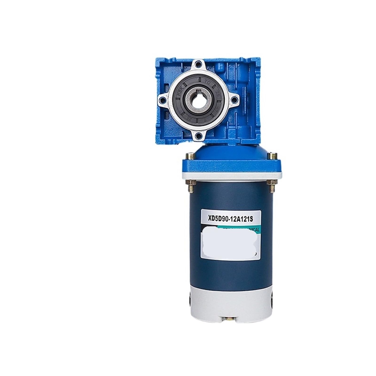 GNQUKEBWH 90W Worm Gear Motor 12v24v high Power Adjustable Speed Forward and Reverse RV30(5D90GN RV30 12V 35 rpm)