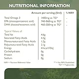 Barefoot Nutrition - Omega 3 Ultimate, Superior Grade Wild Fish Oil, Ultra Purified & Triple Distilled Sardine, Anchovy & Mackerel Oil - Sustainably Sourced - 100 Day Supply - 500ml - Image 5