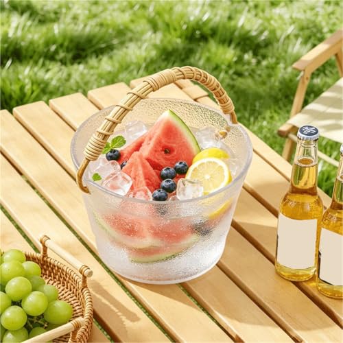 Barra cubitera de cristal de alta resistencia para eventos y copas perfectas 7