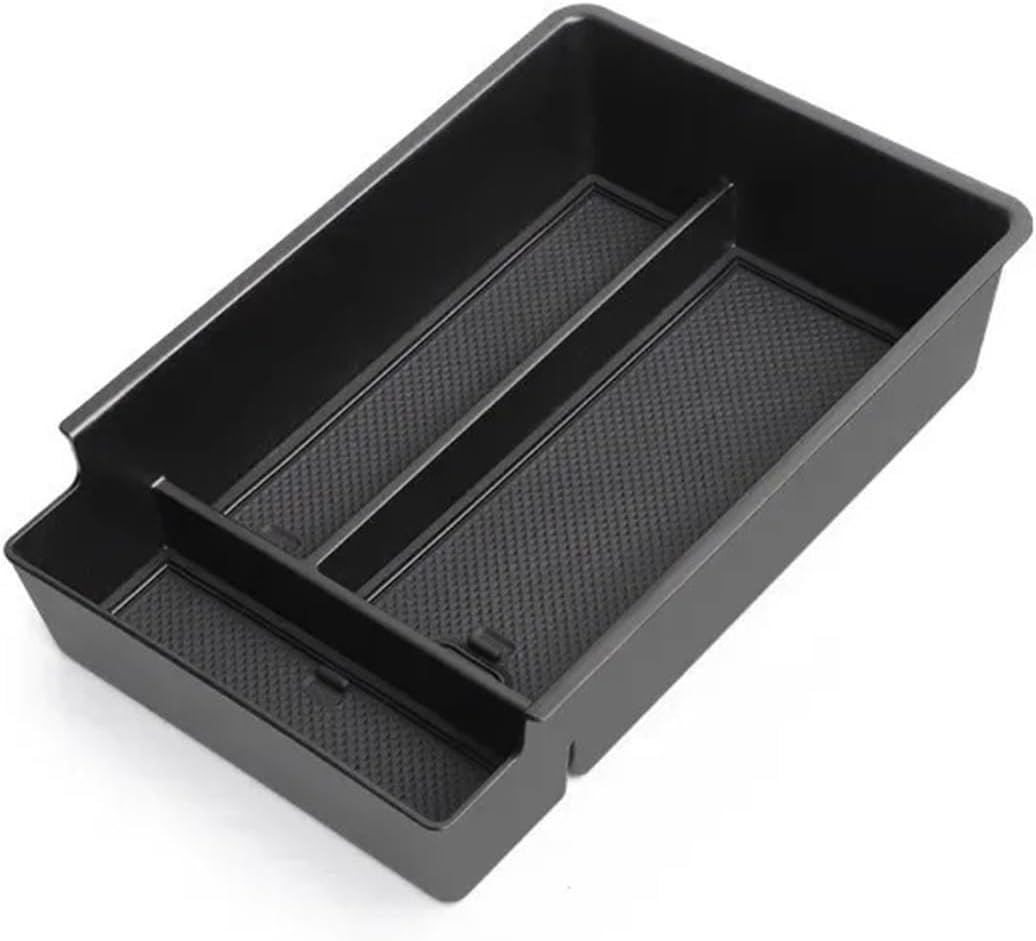 Custom/Center Console Tray Compatible XPENG G6 ABS Armrest Storage Box with Divider Car Styling Auto Parts Accessories