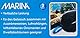Marina 11114 Durchlüfterpumpe 100, für Aquarien bis 150L, Schwarz