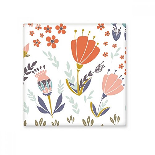 DIYthinker Orange Powder Flower Plant Paint Glossy Ceramic Tile Bathroom Kitchen Wall Stone Decoration Craft Gift