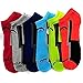 HEAD 6-Pack Men's Sport No Show Socks, Assorted, 10-13 (Shoe Size 6-12.5)