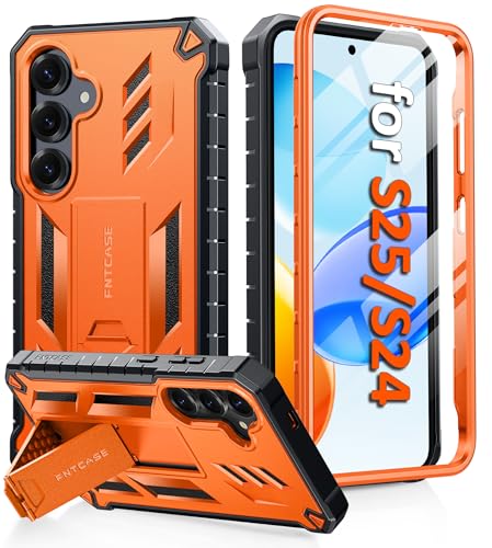 Coque Samsung S24 orange mate pour protéger votre téléphone en randonnée