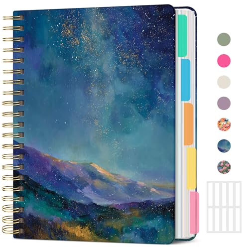 傫ȃXpCntm[g O\Ȏd؂ƃ^ut 8.5C`x11C` n[hJo[ 5Ȗڃm[g &I[KiCU[p A4wrW[i p & CeBOp Starlit PeaksA280y[W