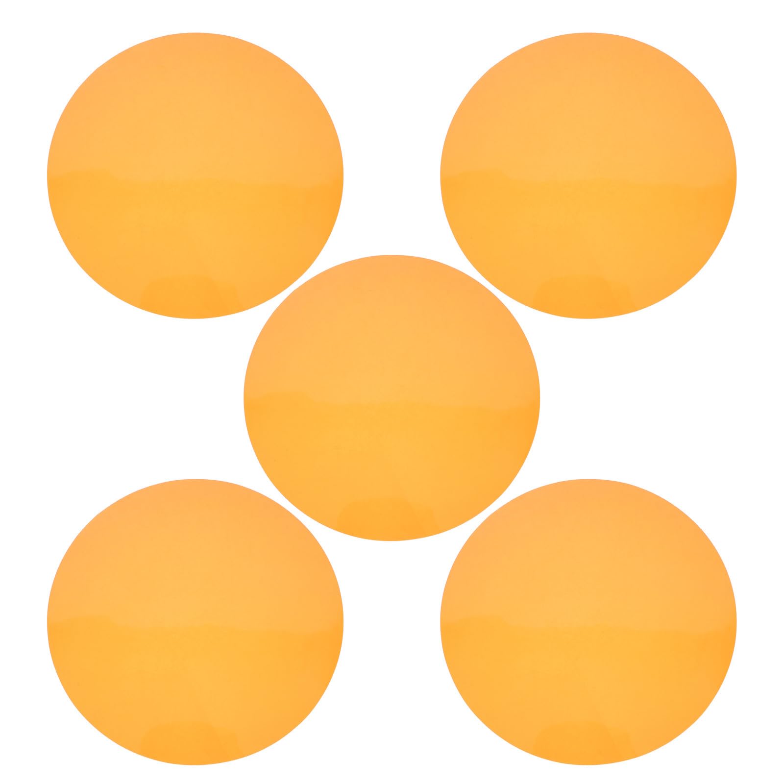 SWOOMEY 5 filtros de luz Redondos Naranjas para corrección de iluminación cálida, película de Color autoadhesiva de plástico Redonda para focos, reflectores, Estudio de fotografía LED.