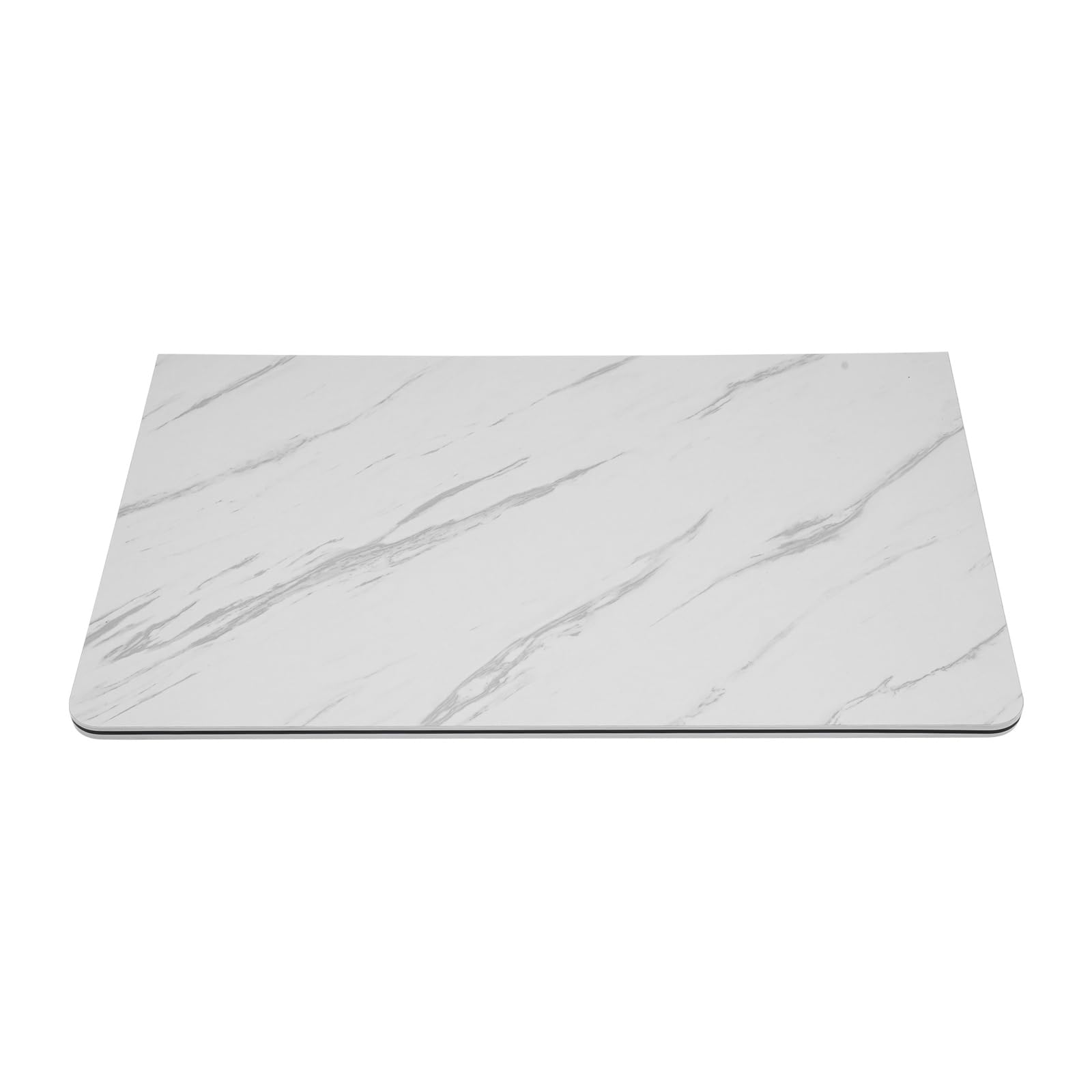 Tavolo pieghevole da parete 80x50cm bianco, struttura MDF e metallo con collegamento pop-up, salvaspazio per ufficio, casa e studio