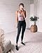 HeyNuts Longline Zeal Sports Bras for Women, Medium Impact Wirefree Yoga Bras Padded Workout Tank Tops Crisscross Back Crop Tops Violet Verbena XL
