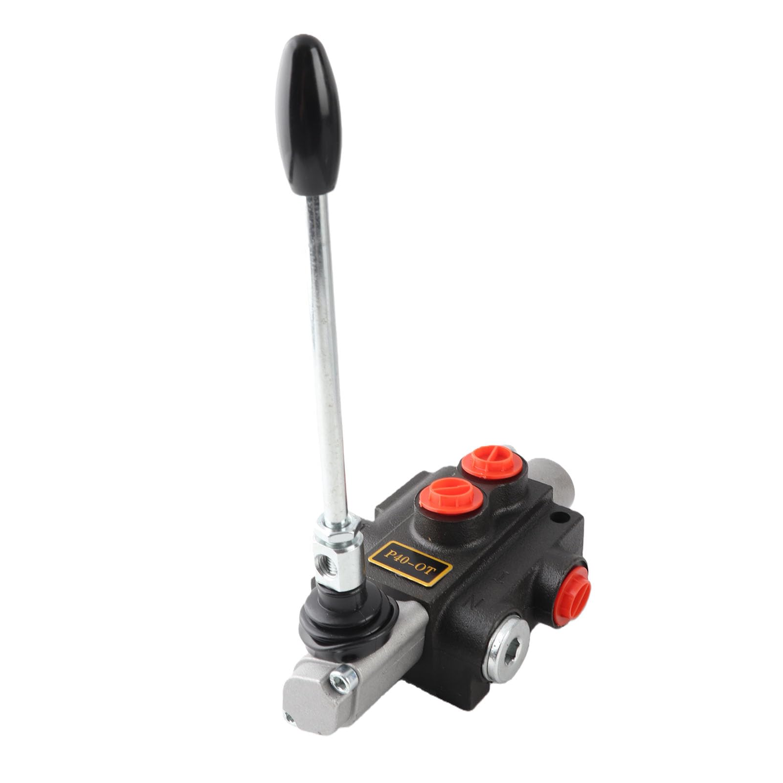 Alomejor Válvula de Control Hidráulica de Doble Acción Kit Flexible Duradero para Maquinaria y Equipos de Construcción Hierro Fundido