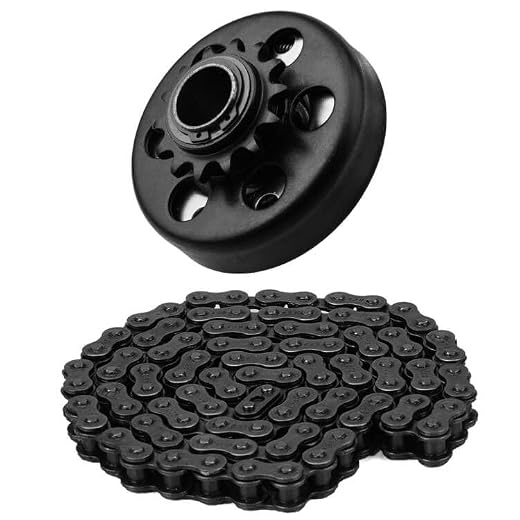 Centrifugal Clutch Assembly 1" Bore and 14 Tooth with 40/41/420 Chain Sprocket for Go-Karts Mini Bike Lawnmower Engine
