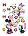 AG Design, Adesivi da Parete, Motivo: Minnie e Paperina, Multicolore (Bunt)