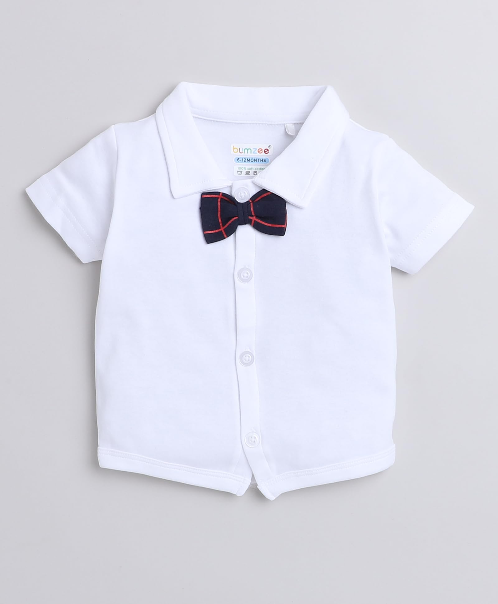 BUMZEE Conjunto de ropa de algodón a rayas para niño