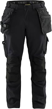 BLAKLADER Mens Softshell Pant Black