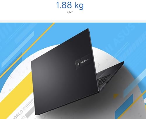 لابتوب فيفو بوك من اسوس X1605VA-MB595W ، انتل كور i9 13900H/ذاكرة RAM 16GB / 512SSD / 16 بوصة WUXGA (1920 × 1200) / أسود / ويندوز 11 / لوحة مفاتيح باللغة العربية-الإنجليزية