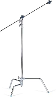 Avenger A2033LKIT Steel 40-Inch Sliding Leg C-Stand with Grip Kit (Chrome)